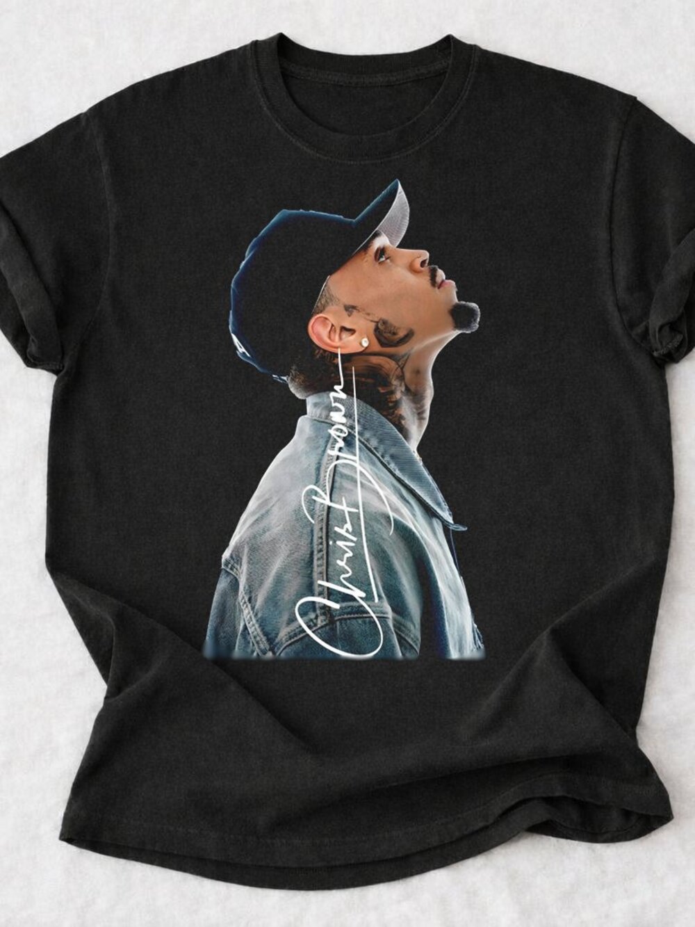 Chris Brown Breezy Bowl XX World Tour Vintage Concert Shirt Retro R&B Fan Tee